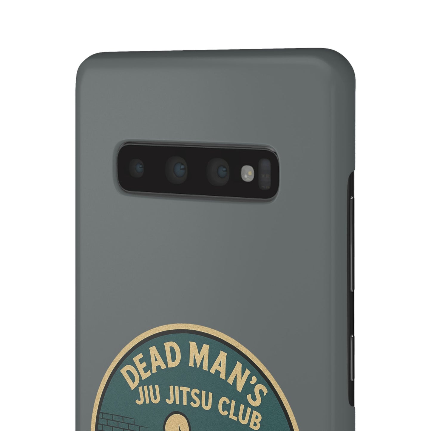 Dead Mans Jiu Jitsu Club iPhone Case That Was a Brutal Roll Skeleton Grappling Design