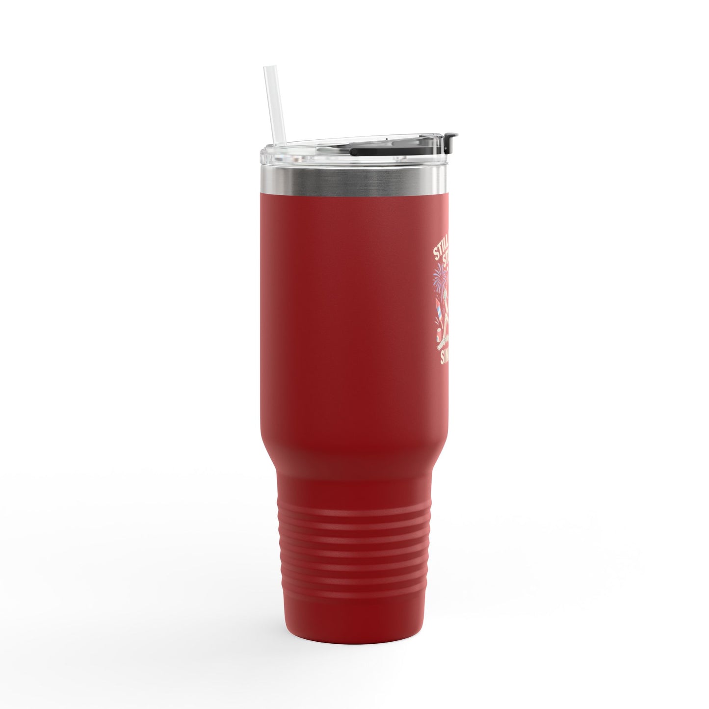 Still Blowing Stuff Up Since 1776 / Patriotic 4th of July or BBQ Skeleton 40oz Travel Mug