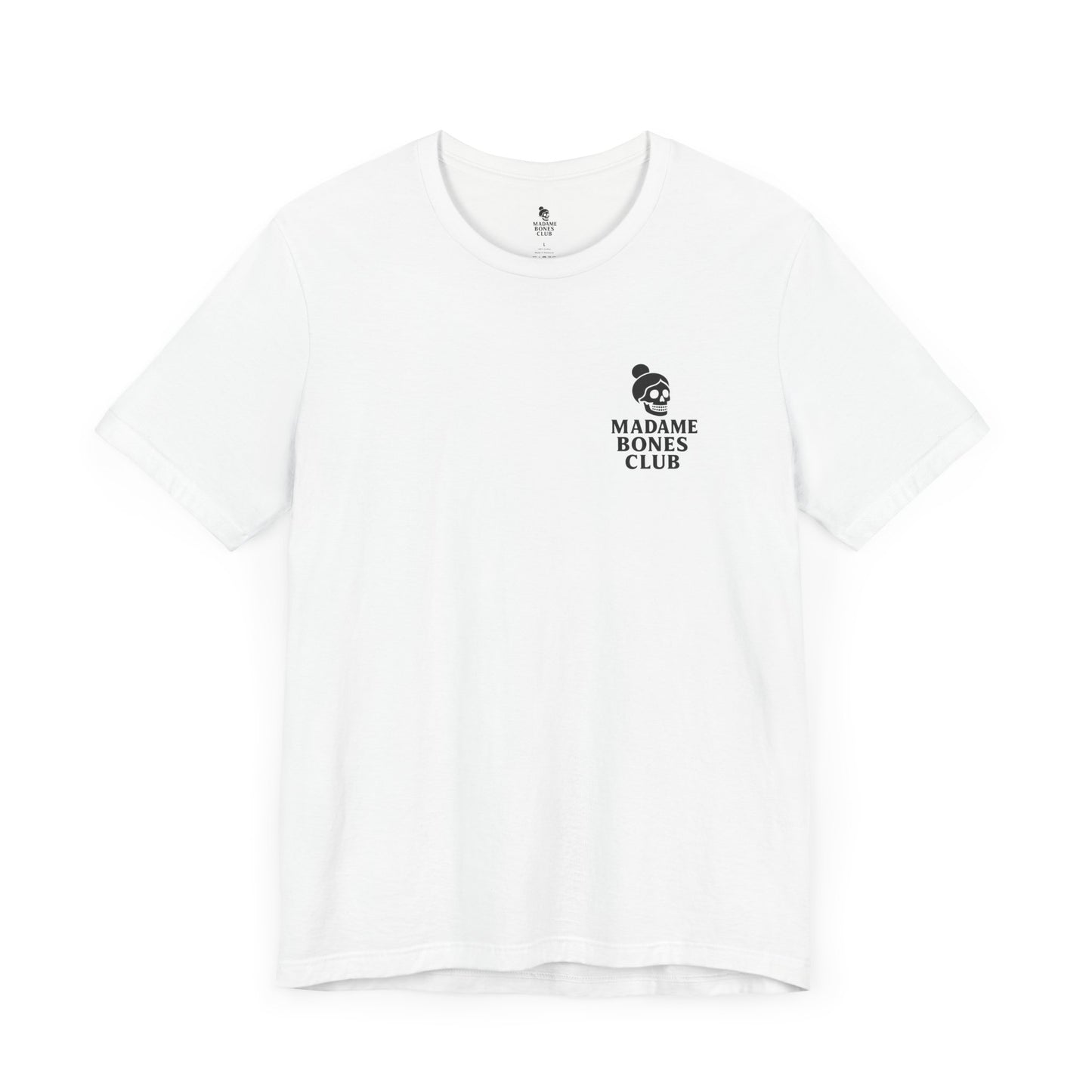 Madame Bones Jiu Jitsu Club / Dead from Staph Skeleton T-Shirt / Skull Jiu-Jitsu Tee, Funny Martial Arts T-Shirt, Unisex Humor Shirt