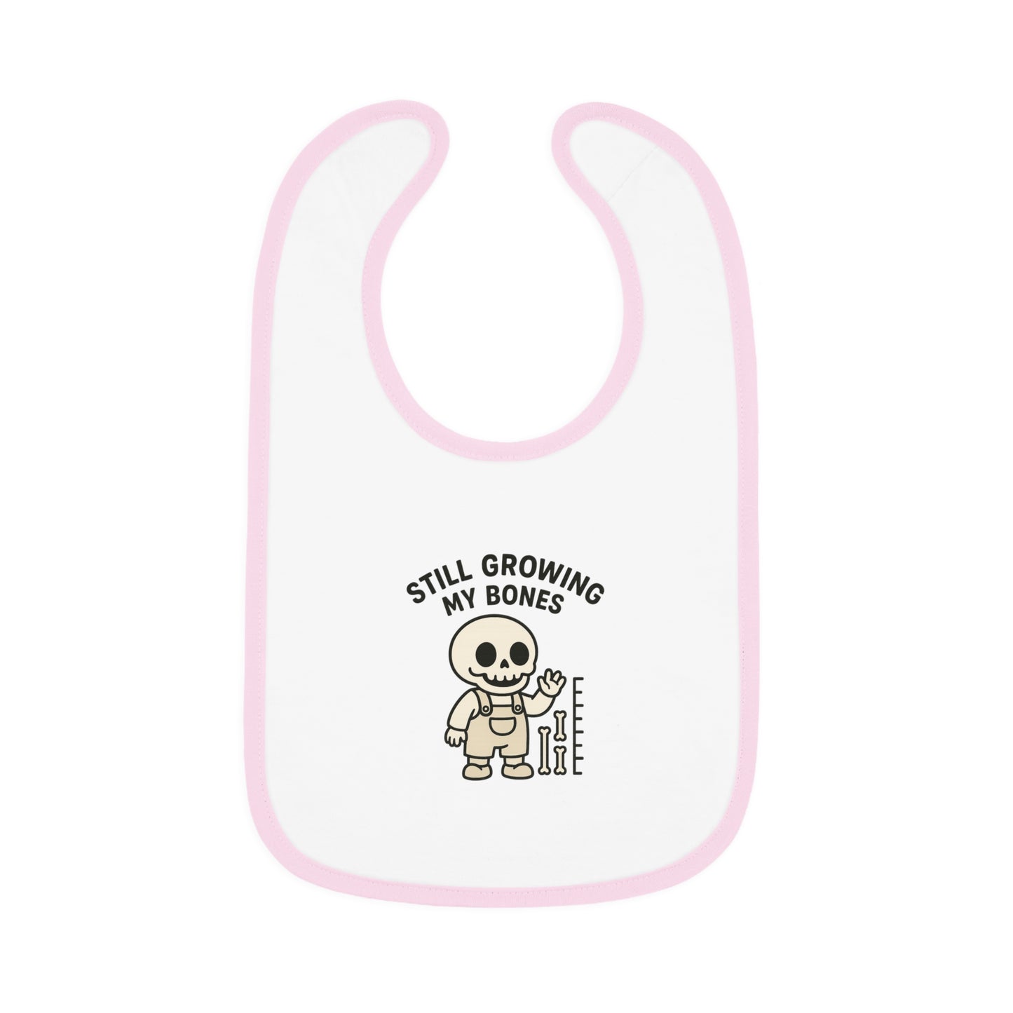 Still Growing My Bones / Funny Skeleton Baby Bib | Little Bones Club, Cute Baby Bib with Skeleton Design, Perfect for Baby Showers