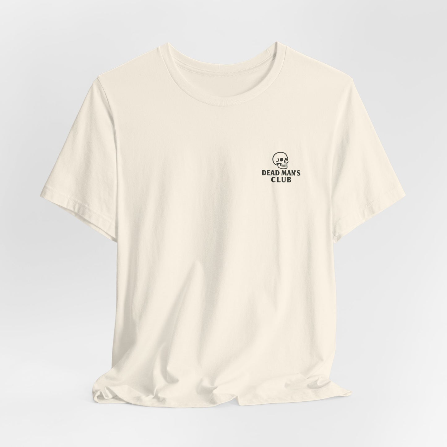 Game Over Back-Print T-Shirt – Dead Man’s Jiu-Jitsu Club | Funny BJJ Skeleton Tee (Unisex) / Game Over Back Print T Shirt / Dead Mans Jiu-Jitsu Club | Funny BJJ Skeleton Tee, Unisex Graphic Tee