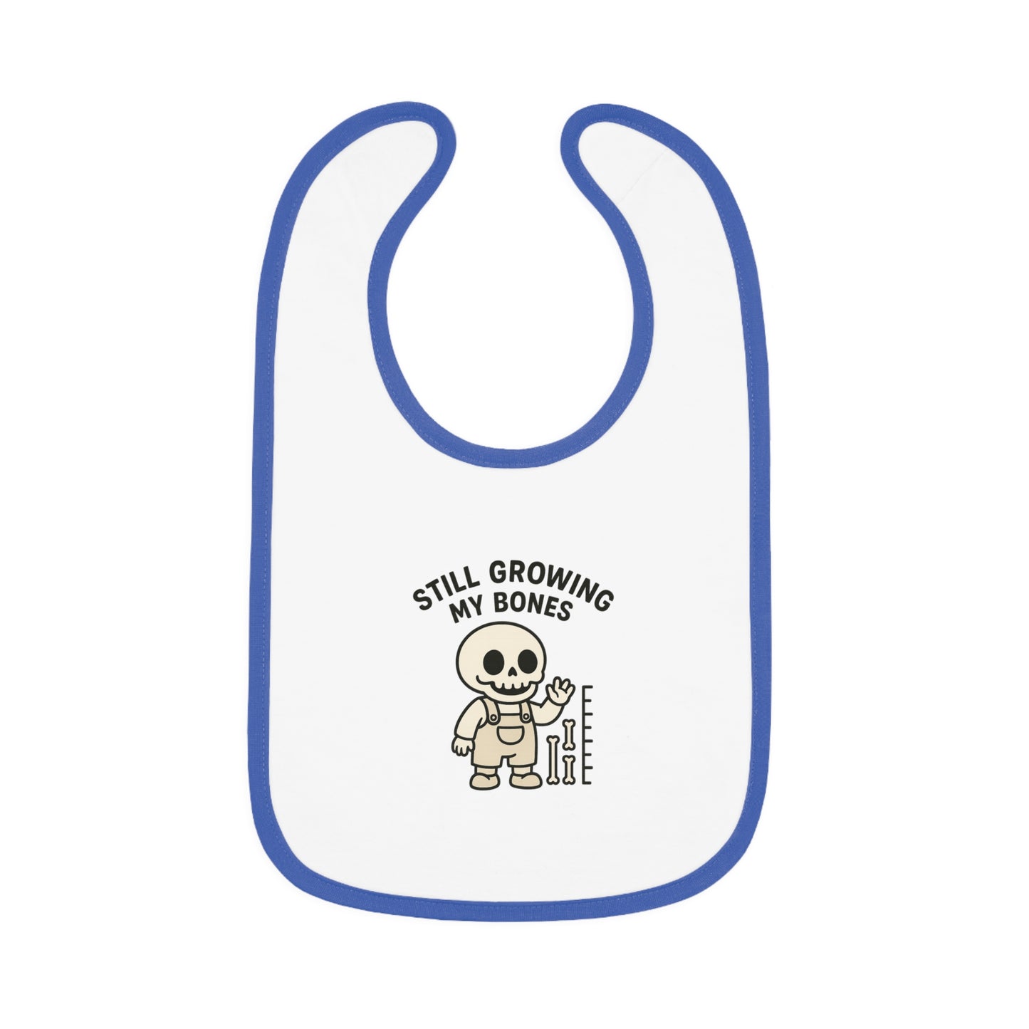 Still Growing My Bones / Funny Skeleton Baby Bib | Little Bones Club, Cute Baby Bib with Skeleton Design, Perfect for Baby Showers