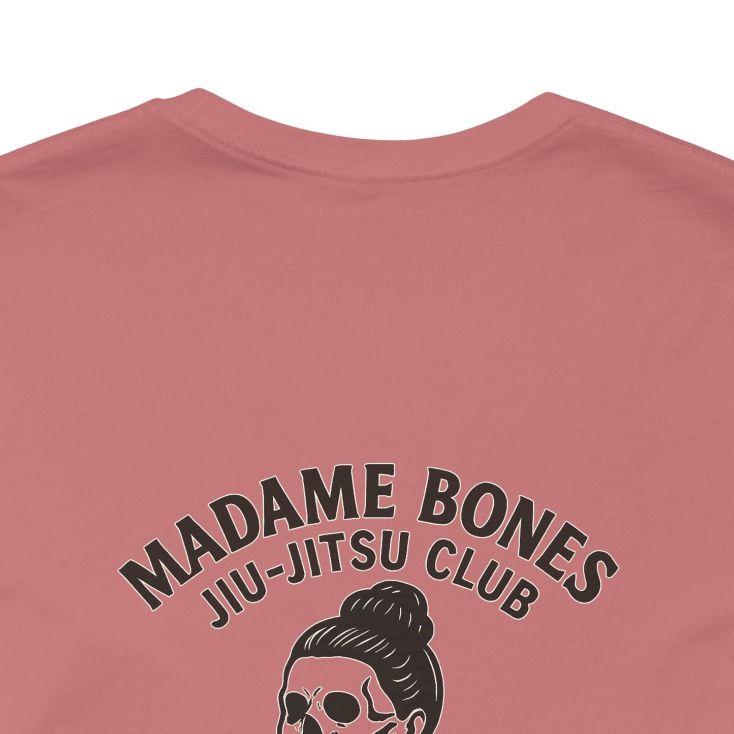 Madame Bones Jiu Jitsu Club / Dead from Staph Skeleton T-Shirt / Skull Jiu-Jitsu Tee, Funny Martial Arts T-Shirt, Unisex Humor Shirt