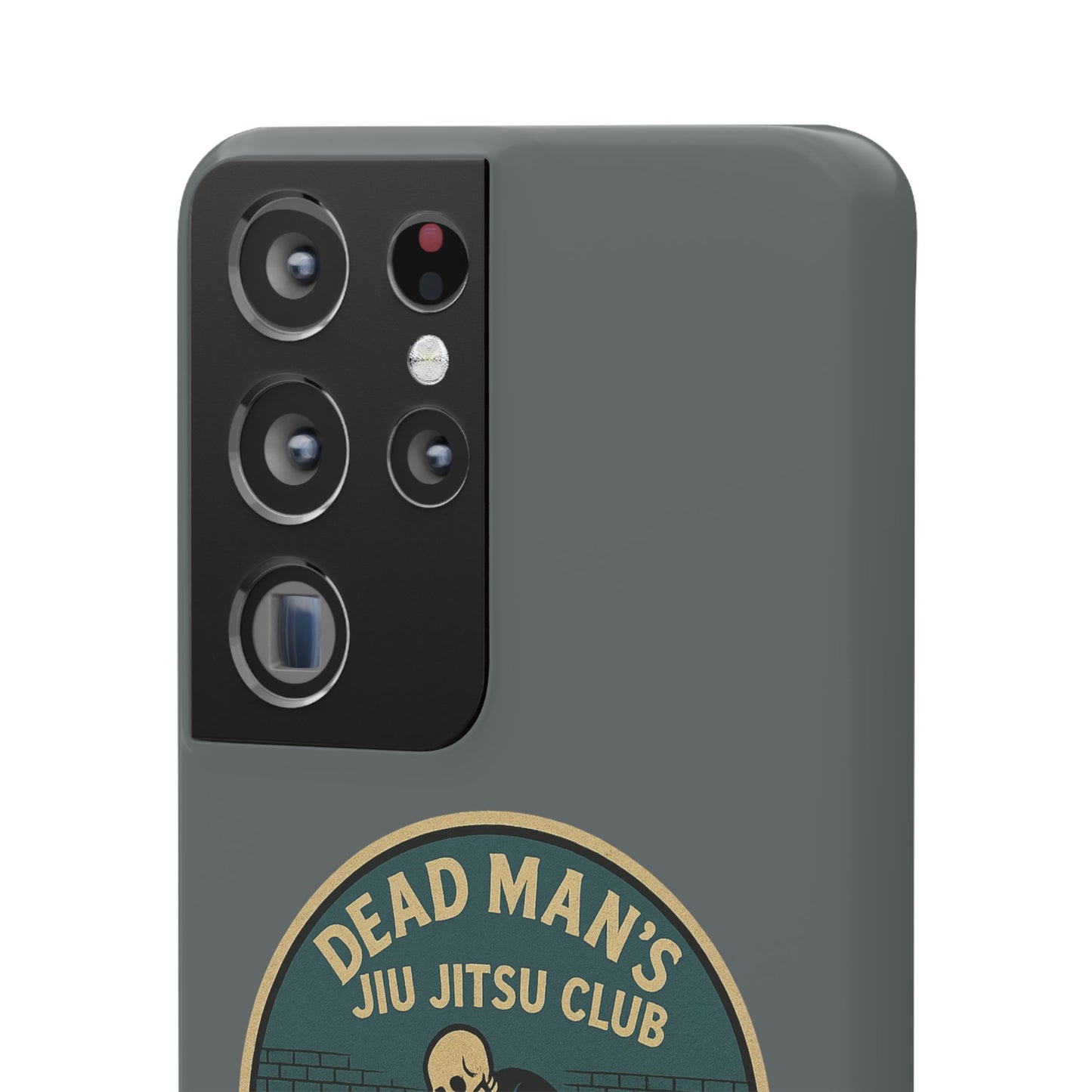 Dead Mans Jiu Jitsu Club iPhone Case That Was a Brutal Roll Skeleton Grappling Design