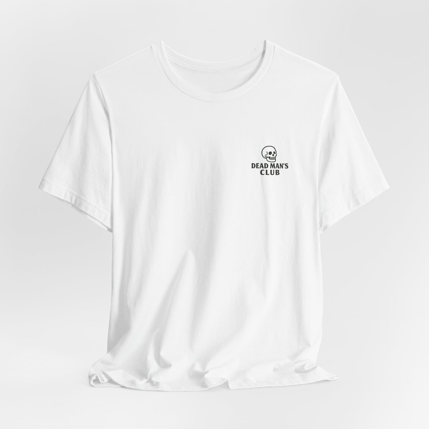 Game Over Back-Print T-Shirt – Dead Man’s Jiu-Jitsu Club | Funny BJJ Skeleton Tee (Unisex) / Game Over Back Print T Shirt / Dead Mans Jiu-Jitsu Club | Funny BJJ Skeleton Tee, Unisex Graphic Tee