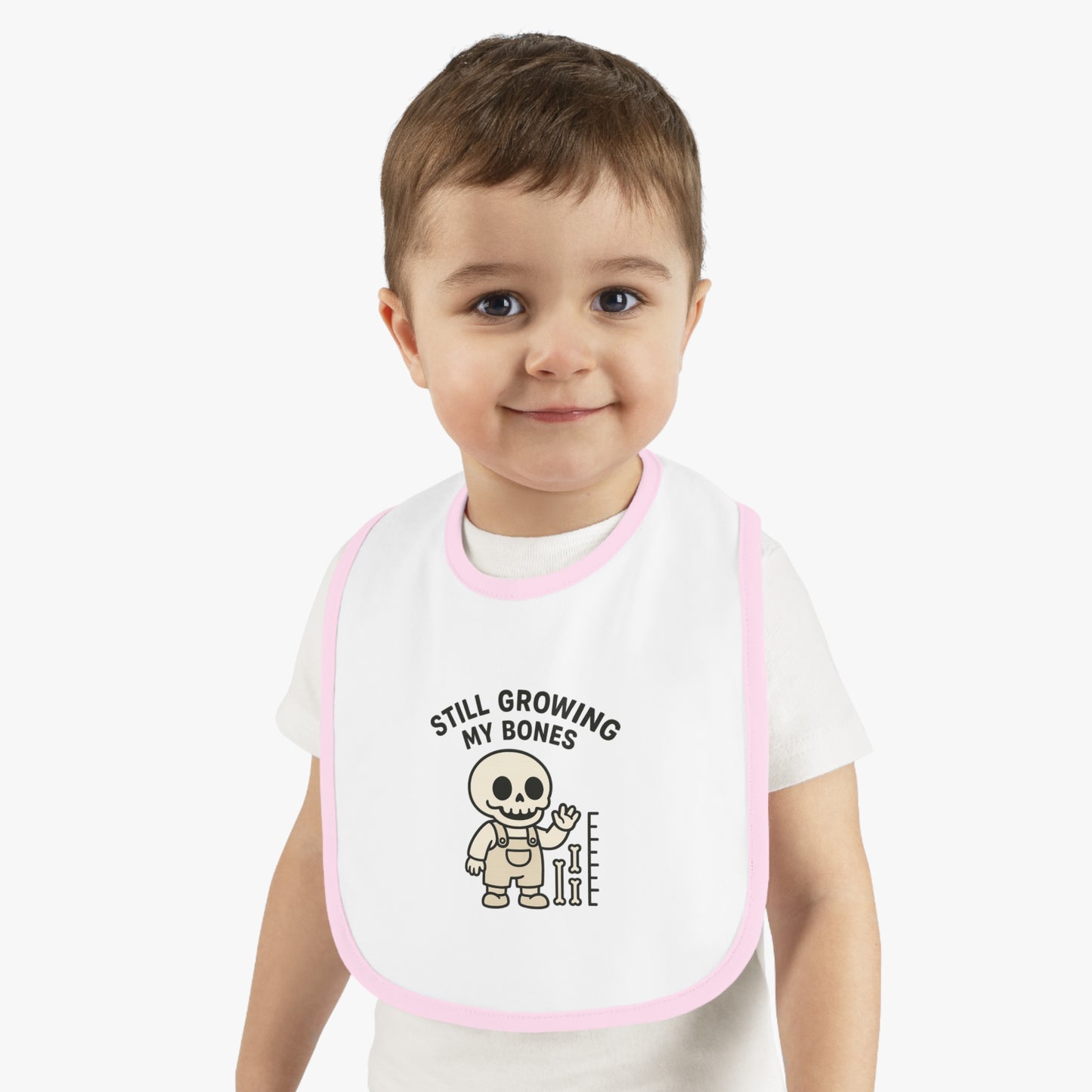 Still Growing My Bones / Funny Skeleton Baby Bib | Little Bones Club, Cute Baby Bib with Skeleton Design, Perfect for Baby Showers