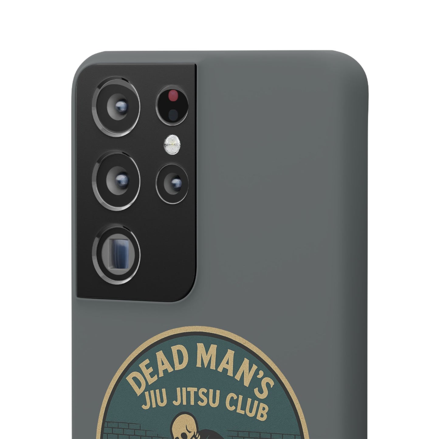 Dead Mans Jiu Jitsu Club iPhone Case That Was a Brutal Roll Skeleton Grappling Design