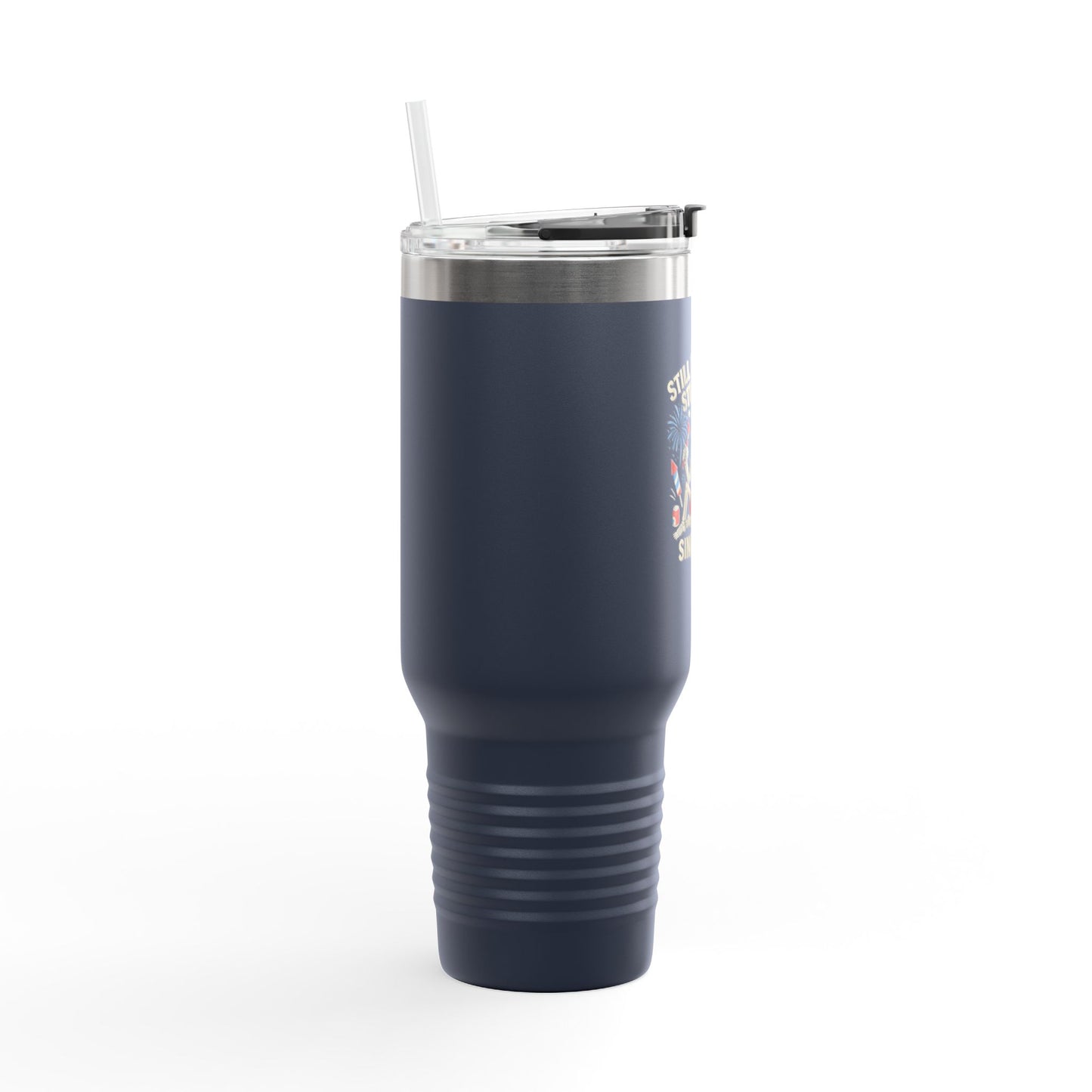 Still Blowing Stuff Up Since 1776 / Patriotic 4th of July or BBQ Skeleton 40oz Travel Mug